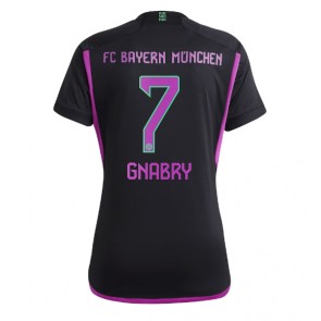 Bayern Munich Serge Gnabry #7 Koszulka Wyjazdowych Kobiety 2023-24 Krótki Rękaw